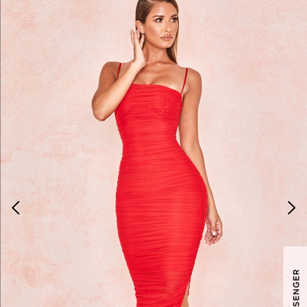 House of CB fornarina Red Dress